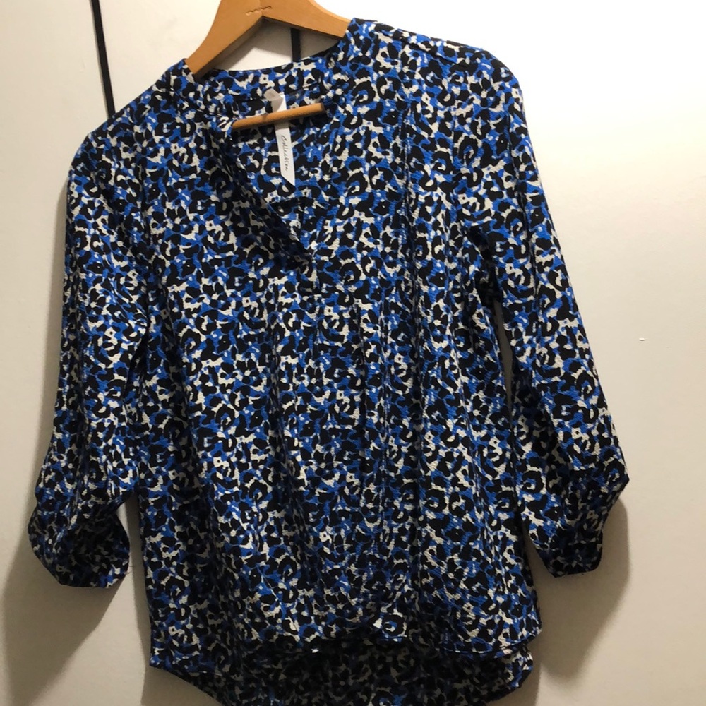 Causal business blouse